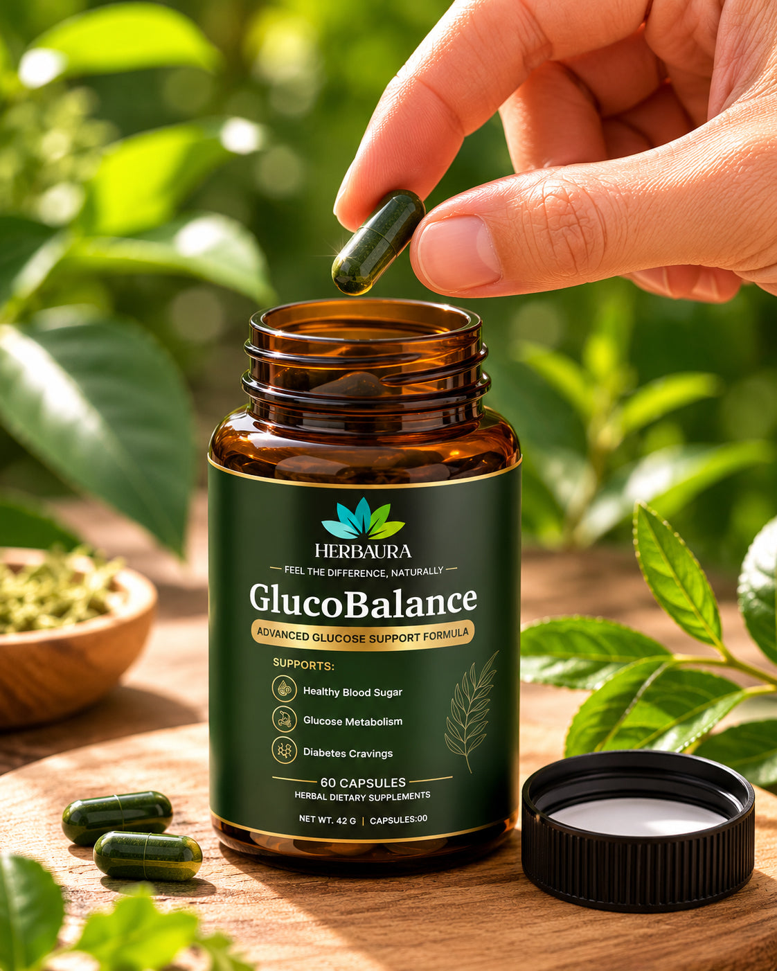 Pack of 1: HerbAura GlucoBalance – Essential Balance Pack